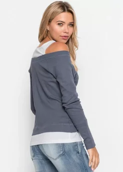 2-in-1 Look Vest Top -Lush Fit Store 2 in 1 Look Vest Top931271FRSP W01