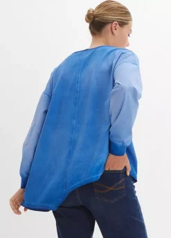 Asymmetric Cotton T-Shirt -Lush Fit Store Asymmetric Cotton T Shirt941001FRSP W01