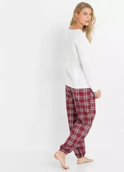 Bear Motif Print Pyjama Set -Lush Fit Store Bear Motif Print Pyjama Set951619FRSP W02