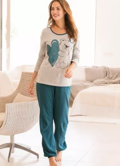 Bear Print Pyjamas Set -Lush Fit Store Bear Print Pyjamas Set907763FRSL