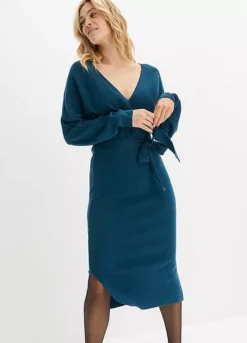 Belted Knitted Dress -Lush Fit Store Belted Knitted Dress955178FRSP
