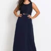 Belted Maxi Dress