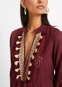 Boho Tunic Dress -Lush Fit Store Boho Tunic Dress929897FRSP W02