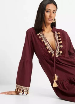 Boho Tunic Dress -Lush Fit Store Boho Tunic Dress929897FRSP W03