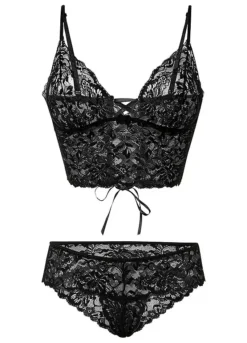 Bra & Crotchless Thongs -Lush Fit Store Bra Crotchless Thongs971688FRSC