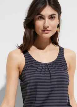 Breton Stripe Tankini -Lush Fit Store Breton Stripe Tankini908317FRSP W02