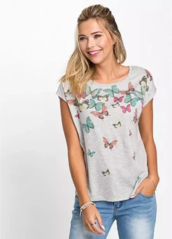Butterfly Print T-Shirt