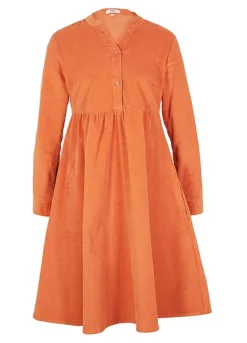 Button Cord Dress -Lush Fit Store Button Cord Dress962149FRSC