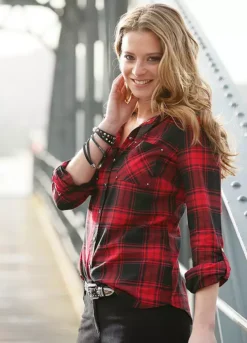 Casual Tartan Shirt -Lush Fit Store Casual Tartan Shirt910723FRSL