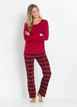 Checked Pyjama Set -Lush Fit Store Checked Pyjama Set952598FRSP W01