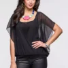 Chiffon Shell Blouse -Lush Fit Store Chiffon Shell Blouse923262FRSP