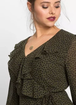 Chiffon Tea Dress -Lush Fit Store Chiffon Tea Dress952646FRSB W02