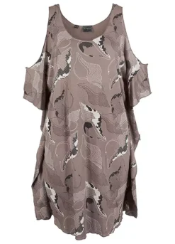 Cold Shoulder Beach Kaftan -Lush Fit Store Cold Shoulder Beach Kaftan934793FRSC