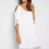 Cold Shoulder Kaftan -Lush Fit Store Cold Shoulder Kaftan915374FRSP