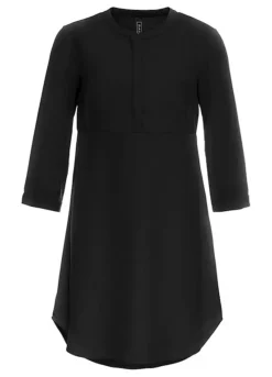 Collarless Tunic Dress -Lush Fit Store Collarless Tunic Dress921501FRSC