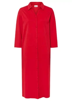 Cotton Shirt Midi Dress -Lush Fit Store Cotton Shirt Midi Dress907675FRSC