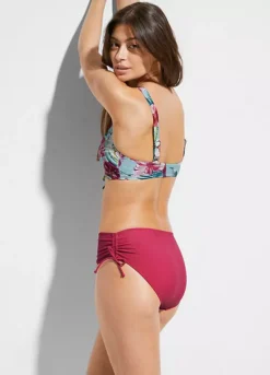 Cropped Floral Bikini -Lush Fit Store Cropped Floral Bikini962099FRSP W01