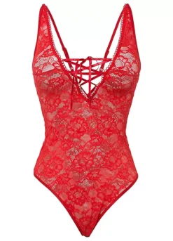 Crotchless Lace Body -Lush Fit Store Crotchless Lace Body938574FRSC