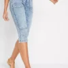 Denim Capri Pants