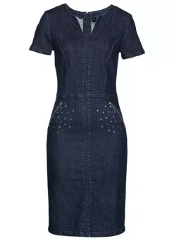 Denim Dress -Lush Fit Store Denim Dress952119FRSC