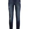 Destroyed Effect Skinny Jeans -Lush Fit Store Destroyed Effect Skinny Jeans933864FRSC