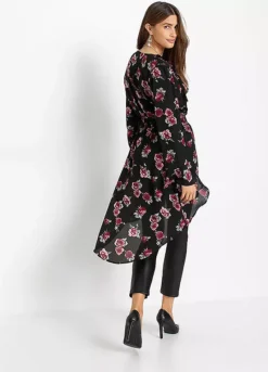 Dippy Hem Blouse -Lush Fit Store Dippy Hem Blouse938901FRSP W01