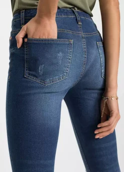 Distressed Skinny Jeans -Lush Fit Store Distressed Skinny Jeans957236FRSP W02