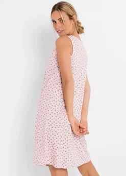 Dotty Jersey Nightie -Lush Fit Store Dotty Jersey Nightie919194FRSP W01