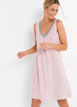 Dotty Jersey Nightie -Lush Fit Store Dotty Jersey Nightie919194FRSP W02