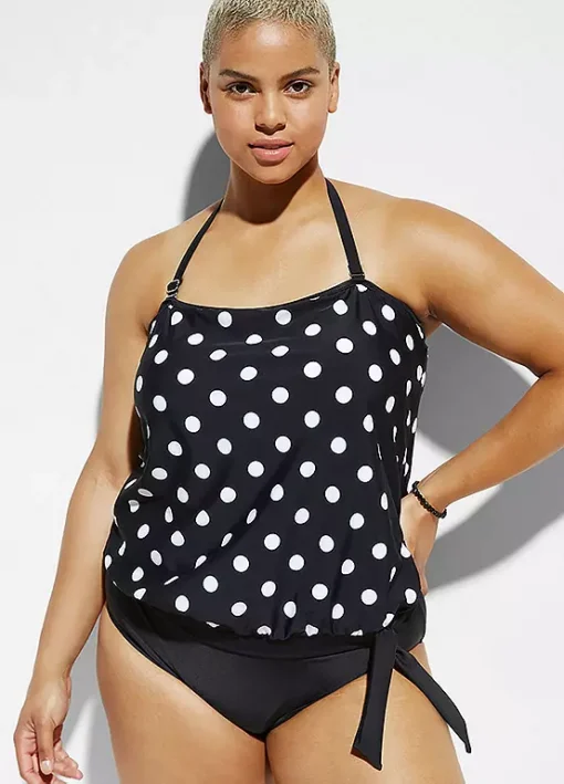 Dotty Tankini Top -Lush Fit Store Dotty Tankini Top914310FRSB