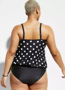 Dotty Tankini Top -Lush Fit Store Dotty Tankini Top914310FRSB W01