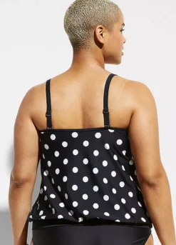 Dotty Tankini Top -Lush Fit Store Dotty Tankini Top914310FRSB W02