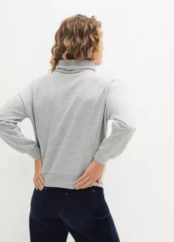 Drawstring Collar Sweatshirt 9 Drawstring Collar Sweatshirt -Lush Fit Store Drawstring Collar Sweatshirt940402FRSP W01