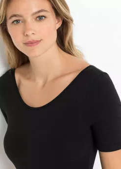 Essential Short Sleeve Body -Lush Fit Store Essential Short Sleeve Body966221FRSP W02