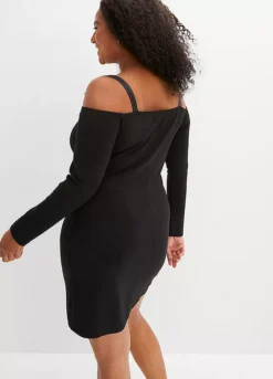 Faux Leather Party Shift Dress -Lush Fit Store Faux Leather Party Shift Dress910790FRSB W01