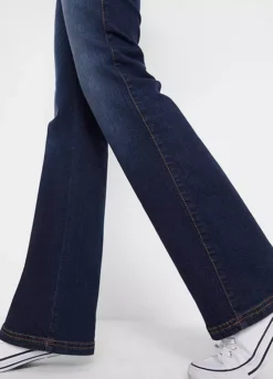 Flared Stretch Jeans -Lush Fit Store Flared Stretch Jeans941040FRSP W02