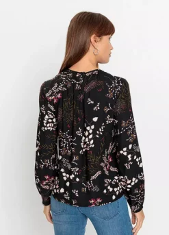 Floral Blouse -Lush Fit Store Floral Blouse974626FRSP W01
