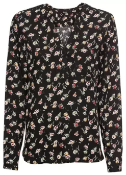 Floral Pattern Blouse -Lush Fit Store Floral Pattern Blouse923847FRSC