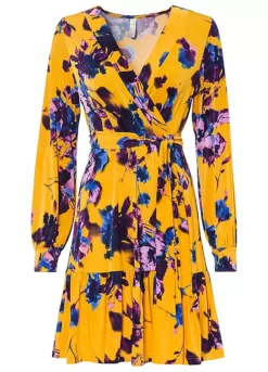 Floral Print A-Line Sun Dress -Lush Fit Store Floral Print A Line Sun Dress938438FRSC