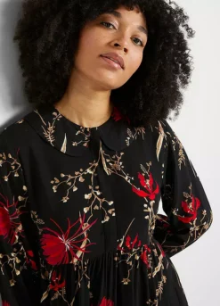 Floral Print Dress -Lush Fit Store Floral Print Dress970487FRSP W02