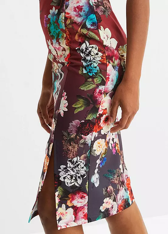 Floral Print One Shoulder Dress 7 Floral Print One Shoulder Dress - Image 5