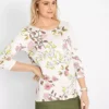 Floral Print Tunic -Lush Fit Store Floral Print Tunic967462FRSP