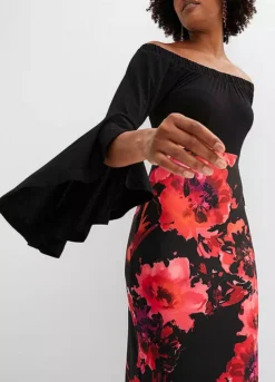 Floral Shift Dress -Lush Fit Store Floral Shift Dress949921FRSP W02