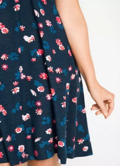 Floral Sun Dress -Lush Fit Store Floral Sun Dress949585FRSB W02