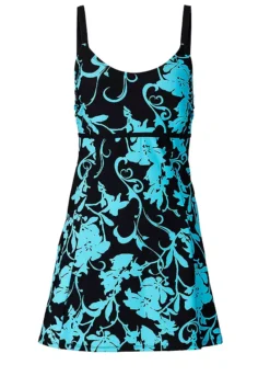 Floral Swim Dress -Lush Fit Store Floral Swim Dress904615FRSC