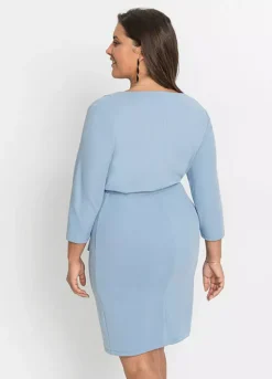 Flounced Shift Dress -Lush Fit Store Flounced Shift Dress927560FRSB W01