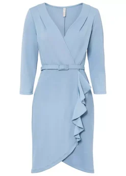 Flounced Shift Dress -Lush Fit Store Flounced Shift Dress927560FRSC