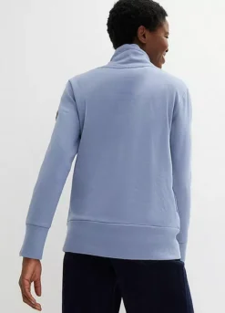 Funnel Collar Sweatshirt -Lush Fit Store Funnel Collar Sweatshirt924683FRSP W01