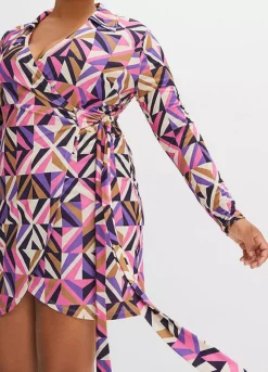 Graphic Print Mini Dress -Lush Fit Store Graphic Print Mini Dress923412FRSB W02