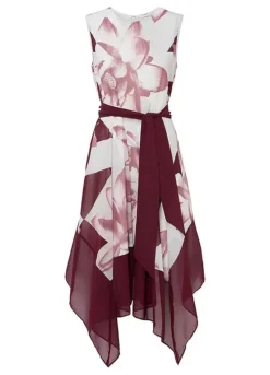 Hanky Hem Floral Dress -Lush Fit Store Hanky Hem Floral Dress959333FRSC